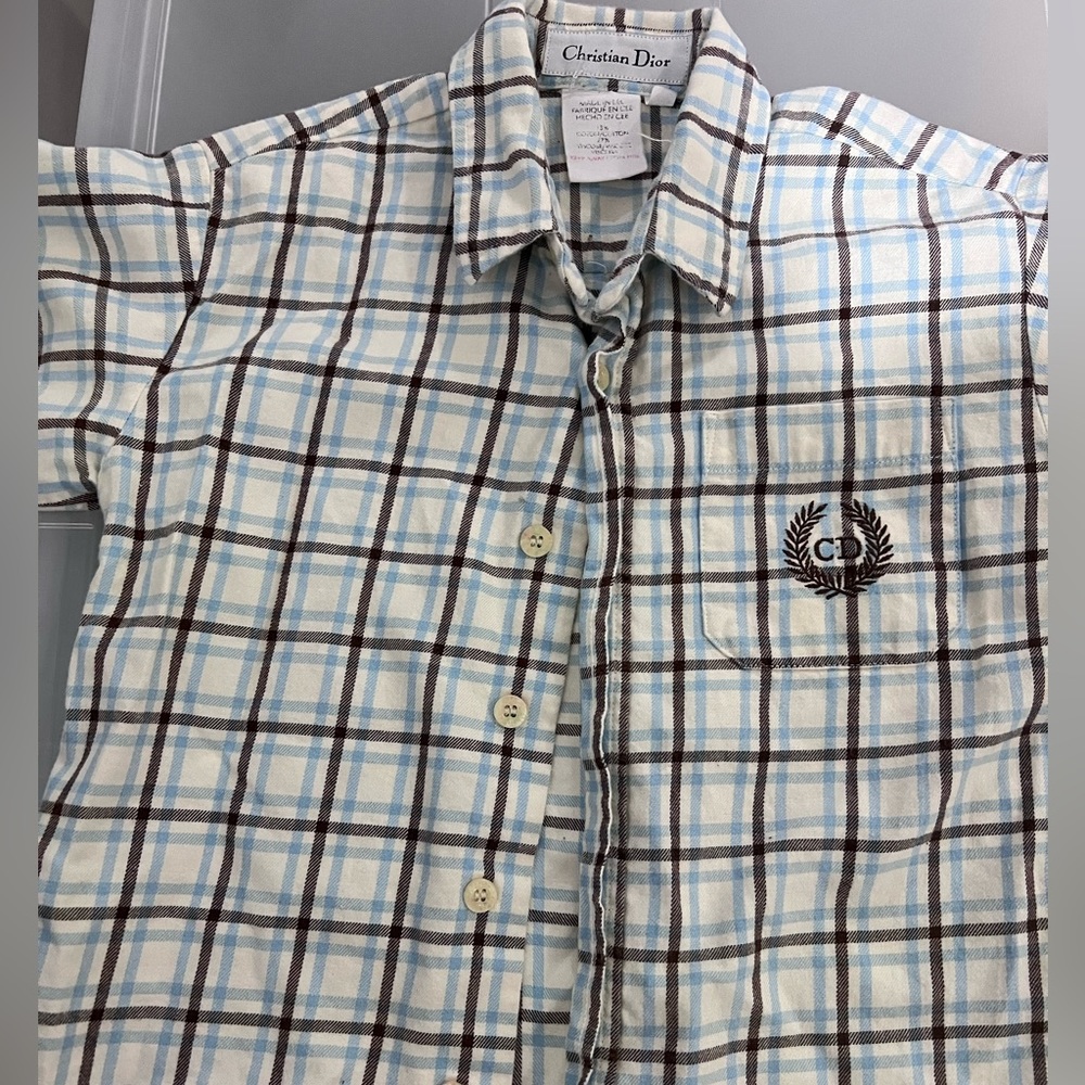 Christian Dior boys long sleeve size 3